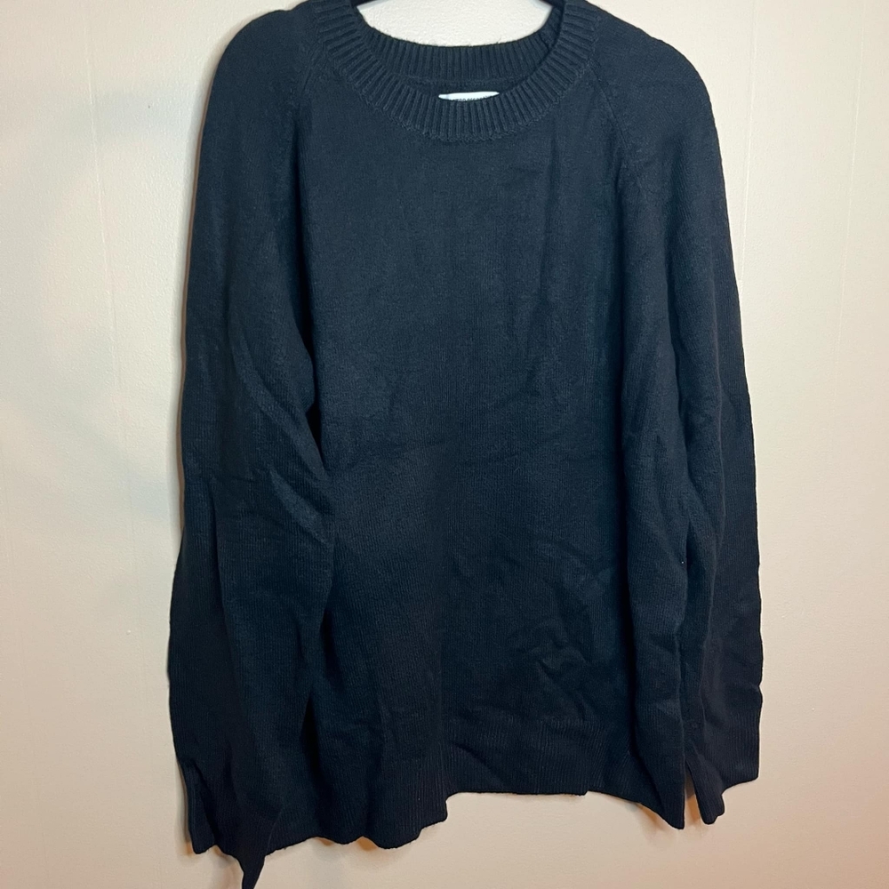Amazon Essentials Classic-Fit Soft Touch Black XXL Sweater